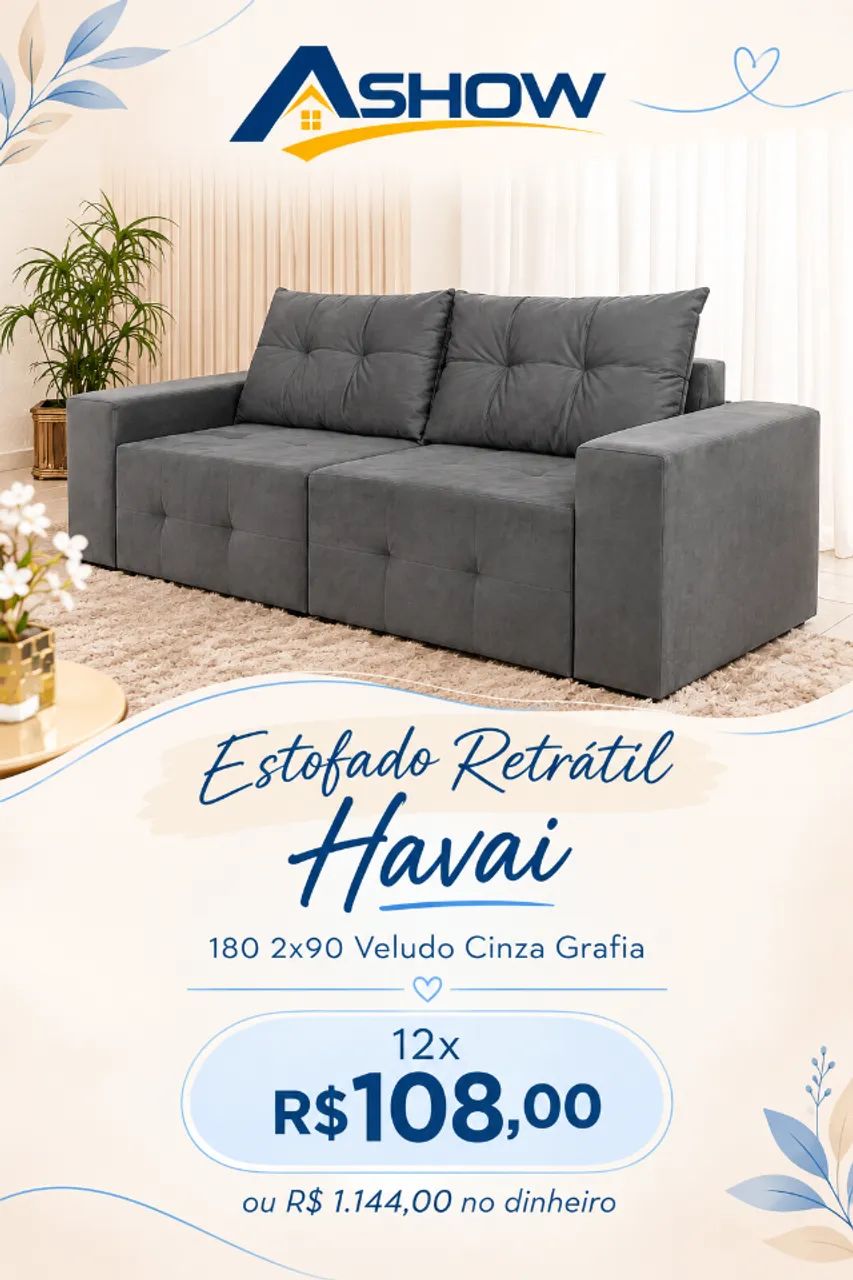 Sofá retrátil 