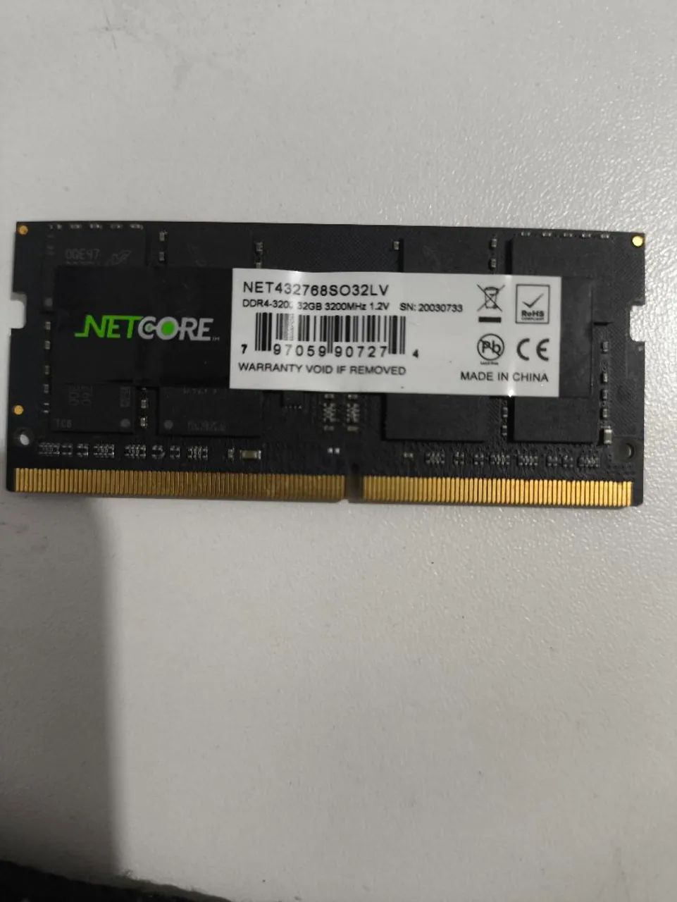 Memória de notebook DDR4 32GB 