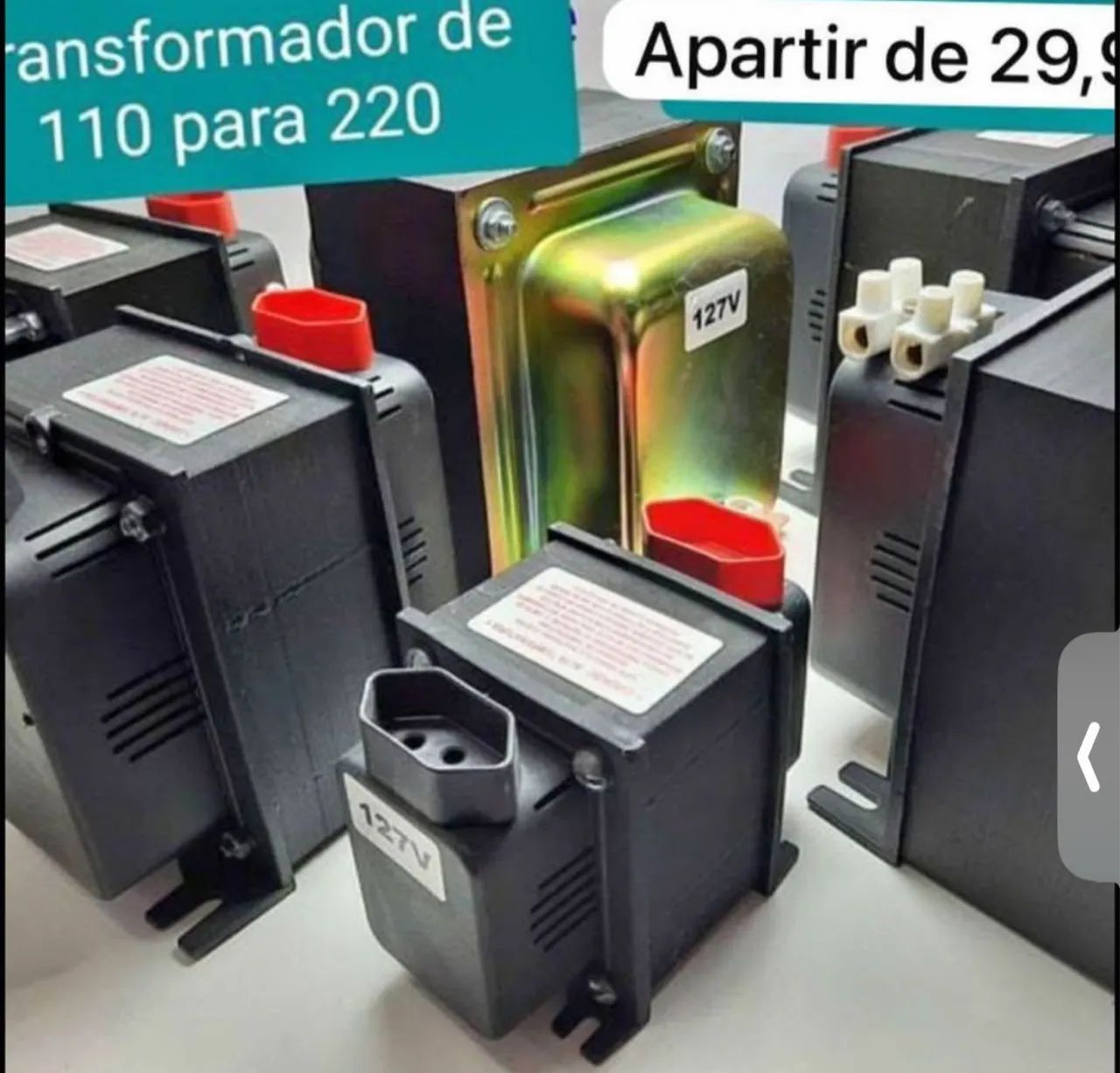 Transformadores com preços imbatíveis com nota de garantia 423932271191674882