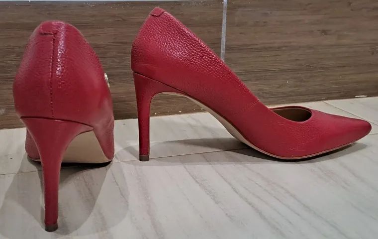 Scarpin Carmen Steffens vermelho