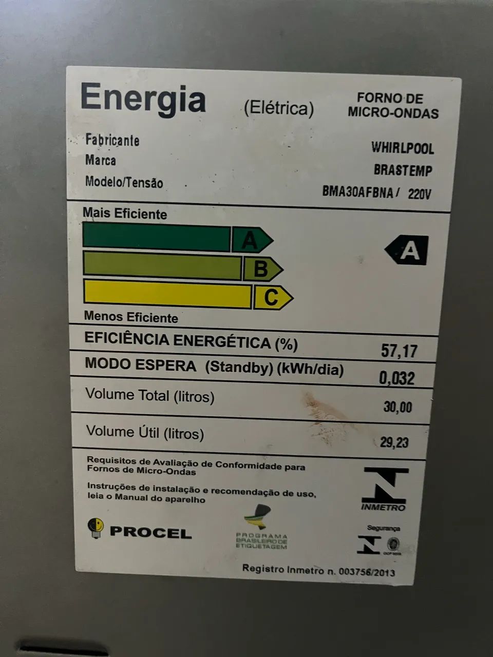 Microondas usado 30L inox  - Foto 4