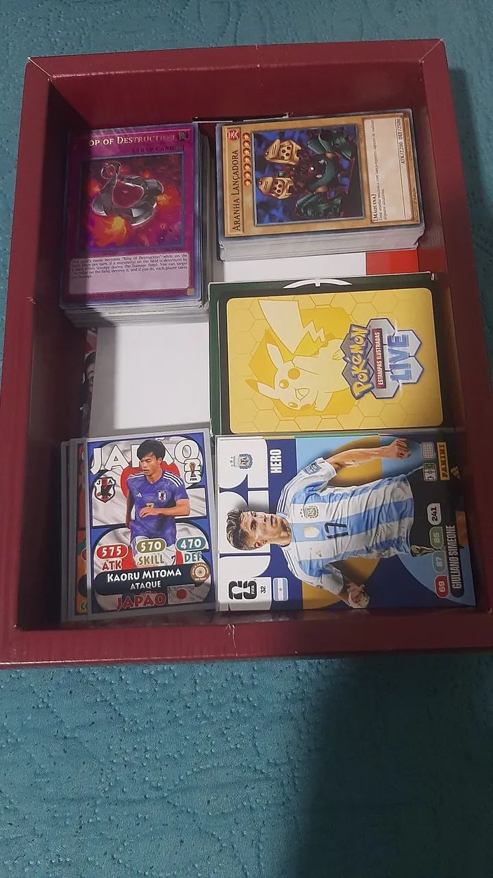 Caixa de Cartas Colecionar/Bater