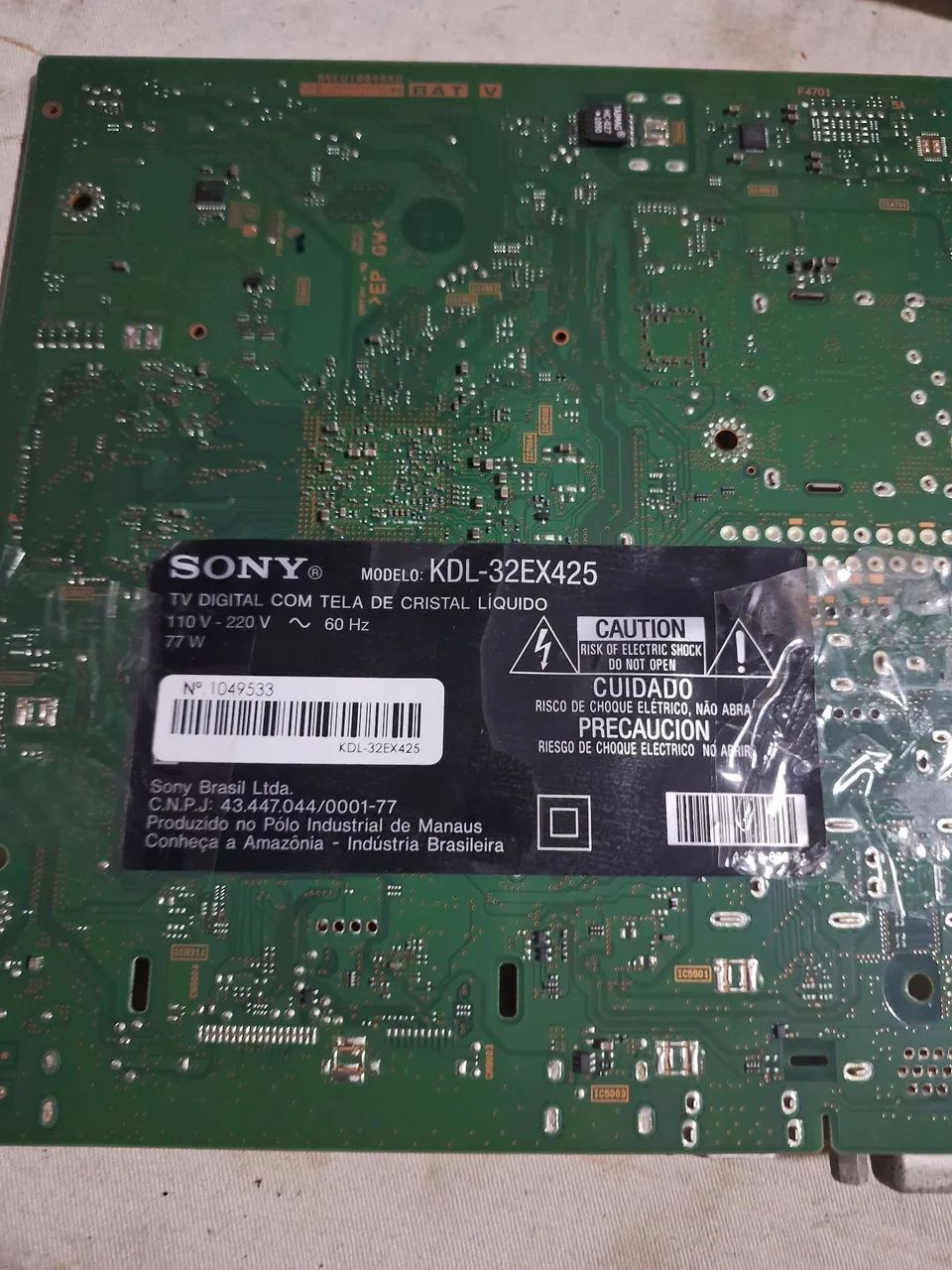 Placa principal kdl32ex425 - Foto 3