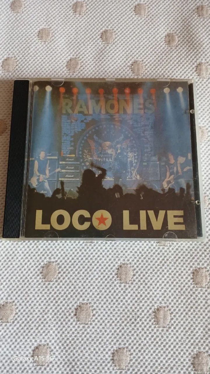 Cd Loco Live nacional do Ramones. - Foto 2