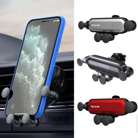 Suporte para Celular THIS IS ONE Preto com Ventosas