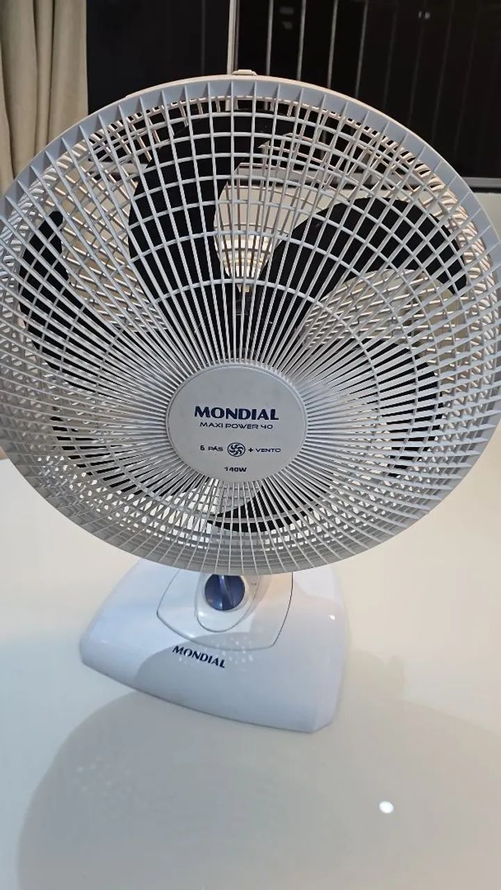 Ventilador mondial 40cm branco