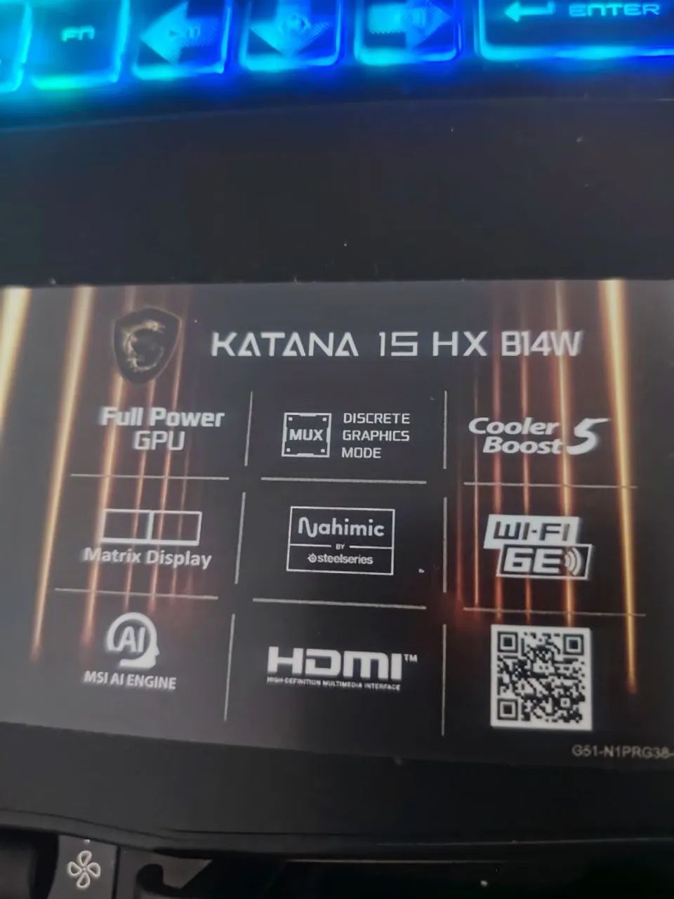 Notebook katana i7 rtx 5070 - Foto 2