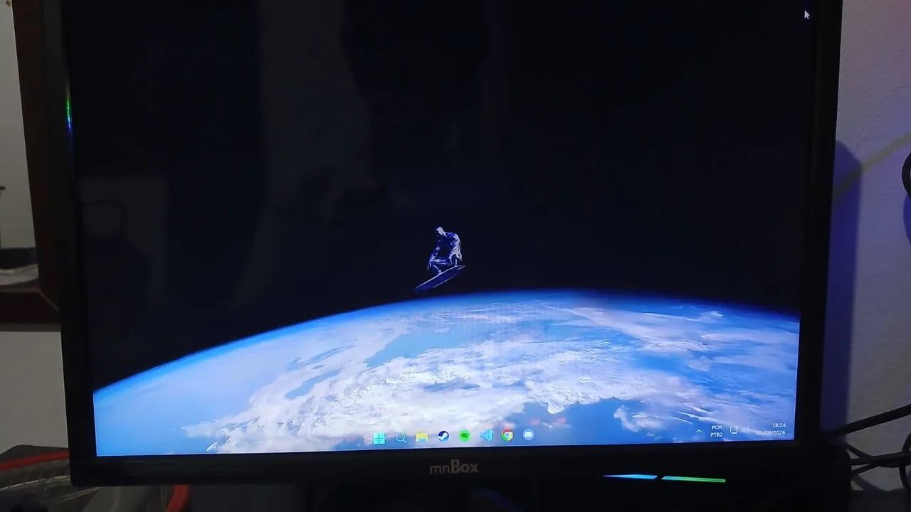 Monitor mnBox 75hz semi novo - Foto 4