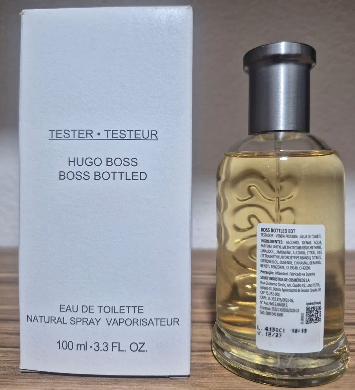 PERFUME HUGO BOSS BOTTLED EDT 100ML NOVO ORIGINAL  - Foto 2