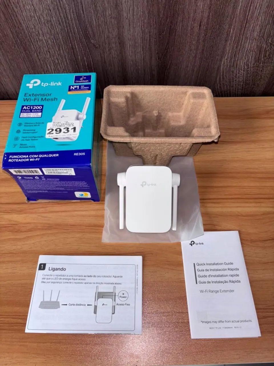 REPETIDOR TP-LINK DE TOMADA RE305