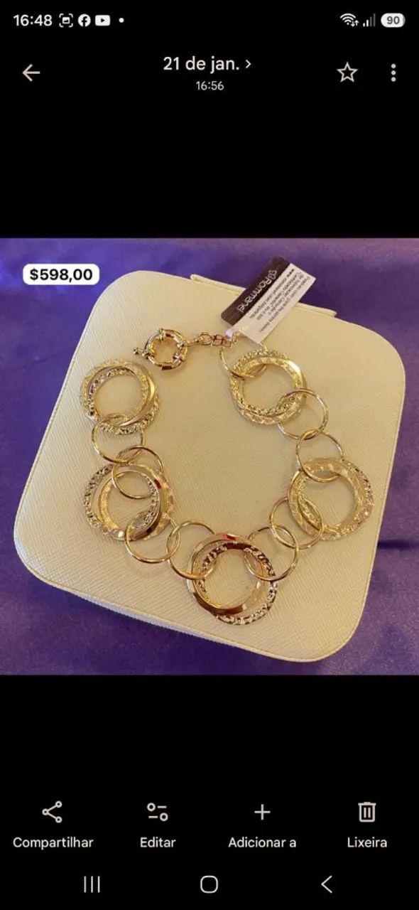 Pulseira Detalhada Rommanel