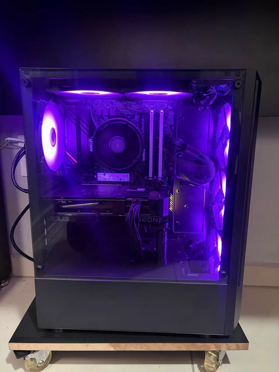 Pc gamer Ryzen 5 5500 + rx7600  - Foto 4