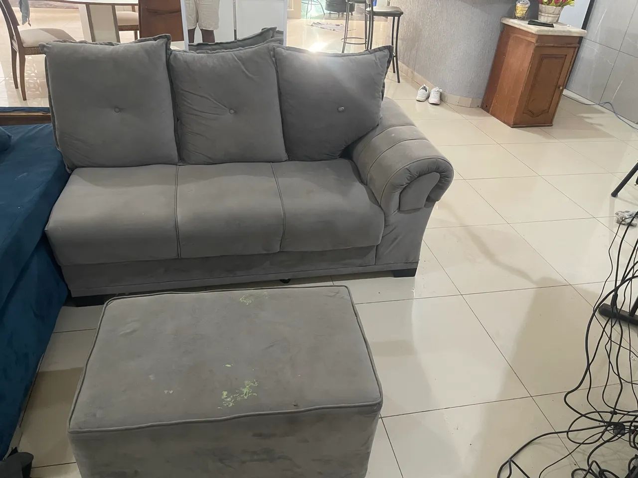 Sofá + puf - Foto 3