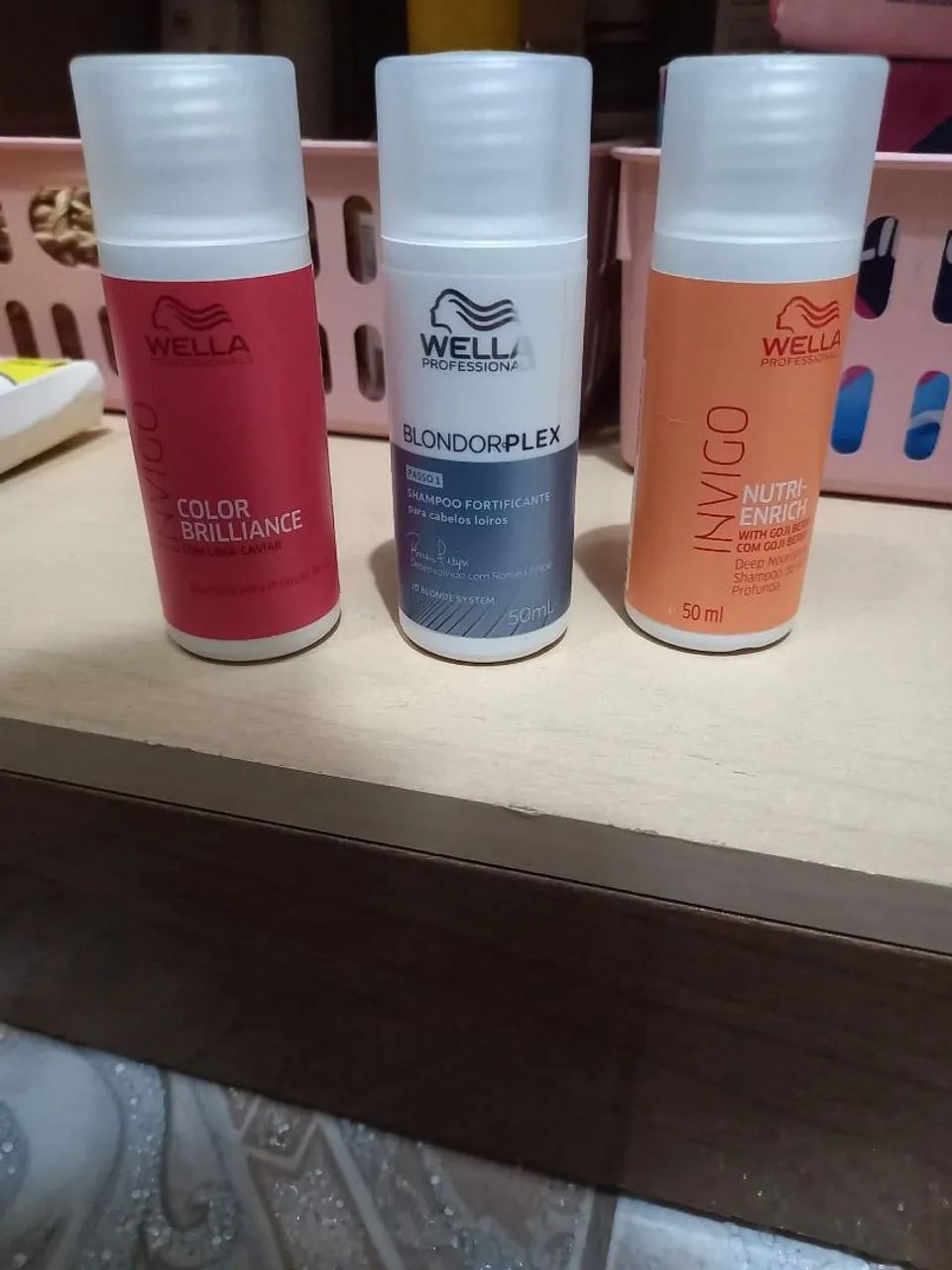Shampoos Miniaturas wella 