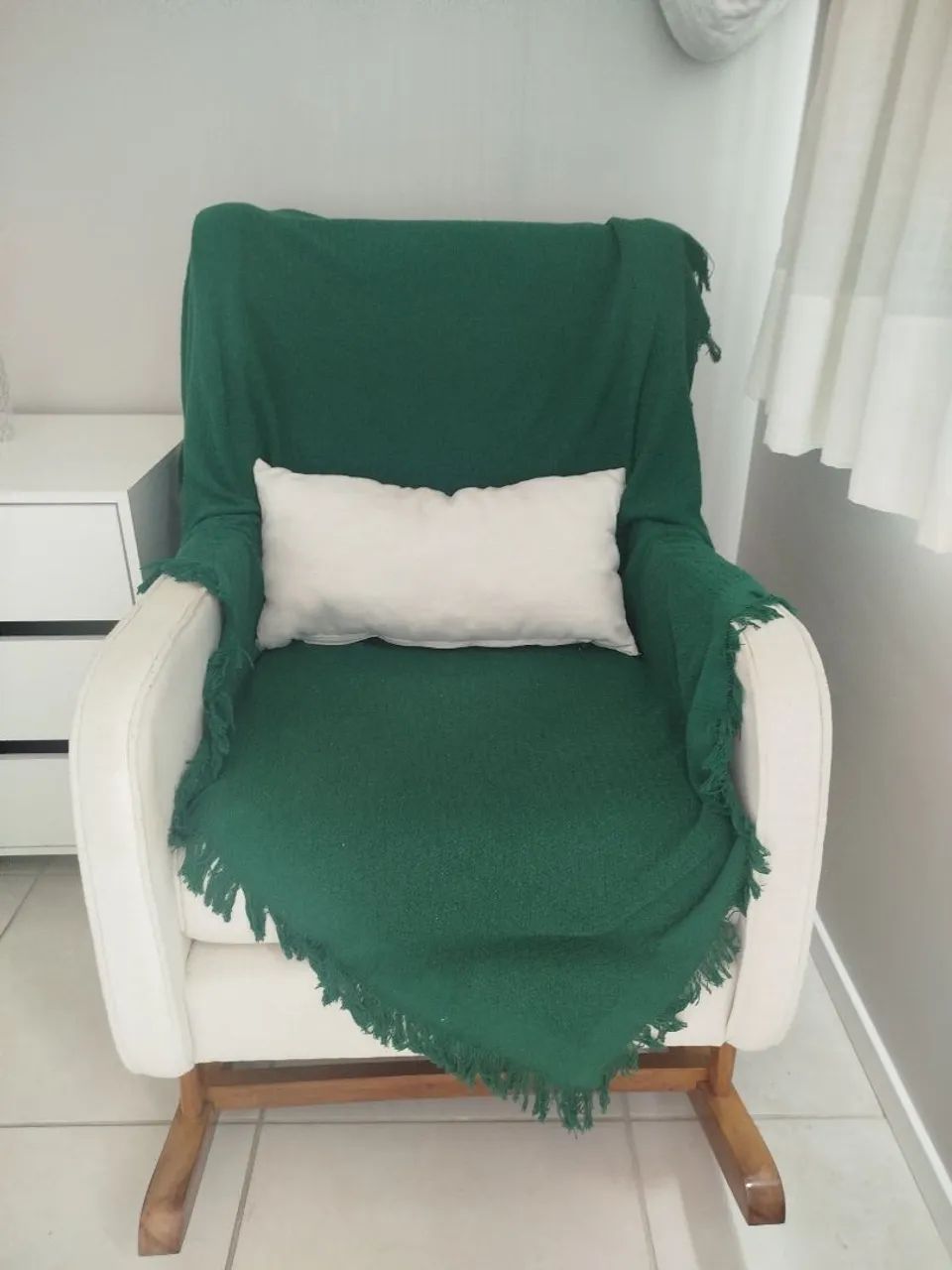Poltrona de Amamentação Wind em Linho - Balanço | R$ 590 - Foto 2