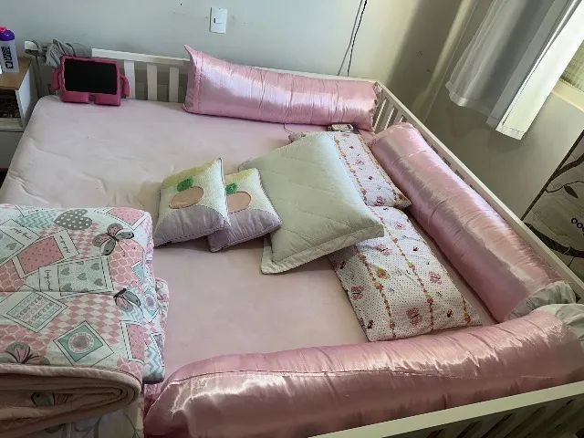 Cama 200x200 crianças com colchão  - Foto 3