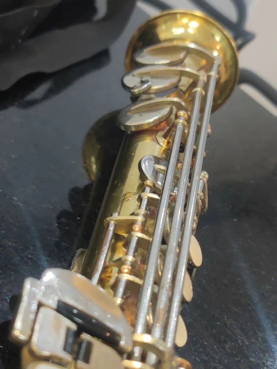 R$ 1.000,00 Sax Soprano Parrot Original Usado Revisado Nota Fiscal Garantia OLXPAY Sib  - Foto 6