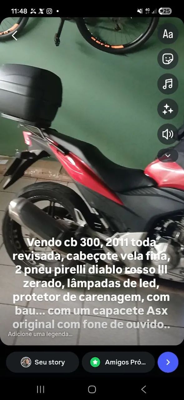 Vendo linda cb 300 - Foto 2