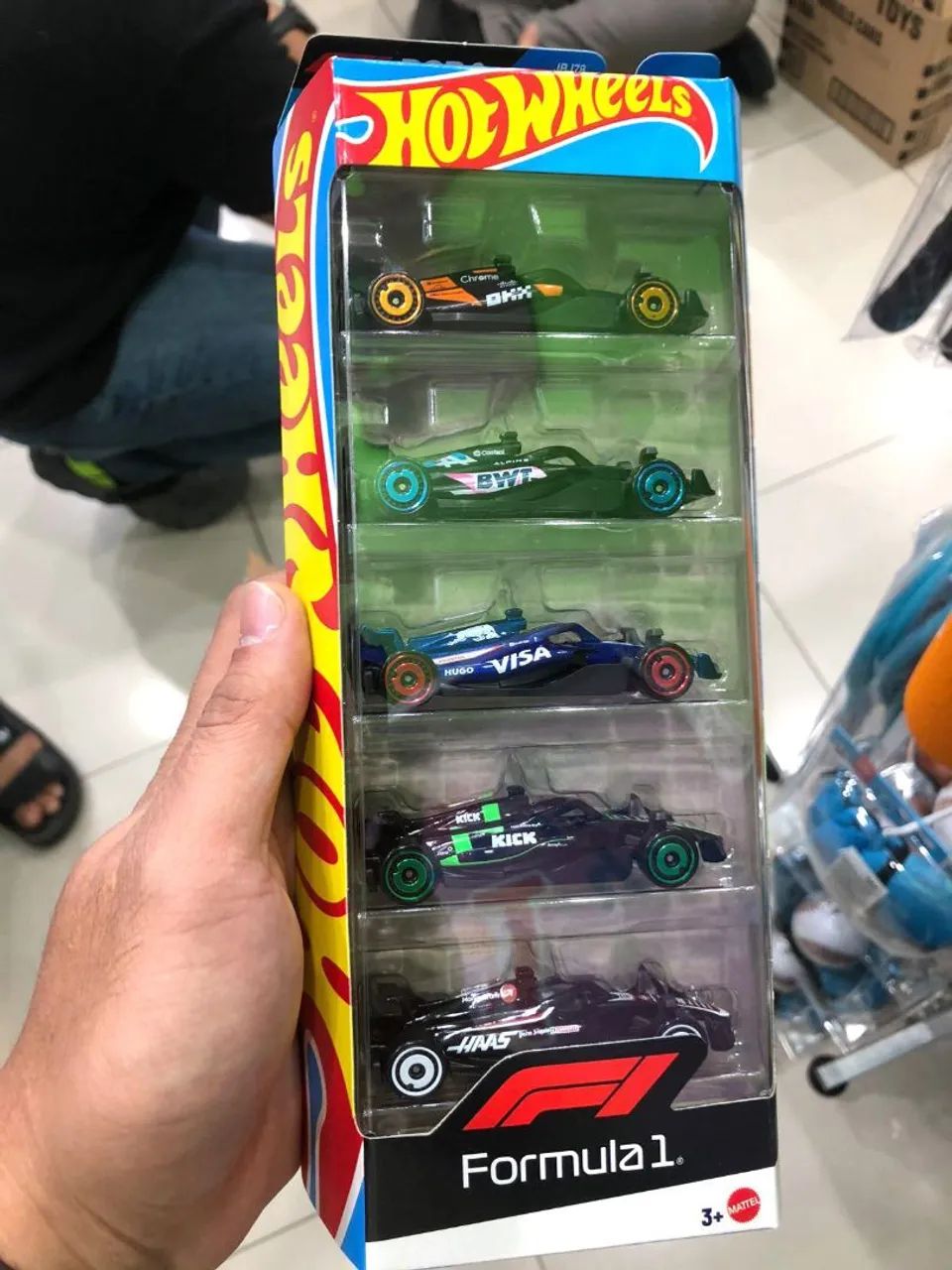 Pack fórmula 1 hot Wheels 