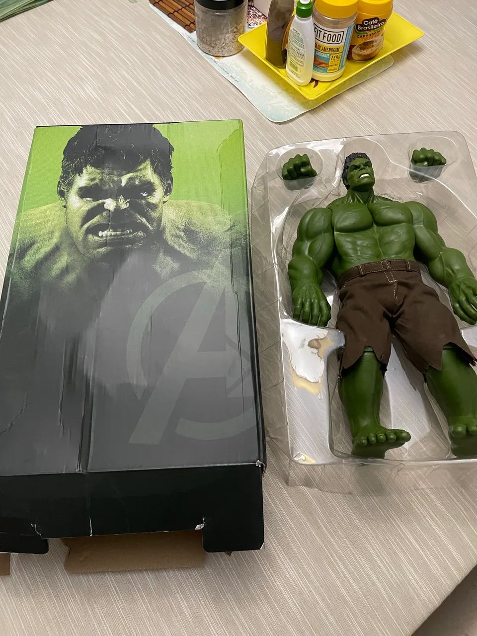 Hulk avengers 42cm. Escala 1/6  - Foto 5