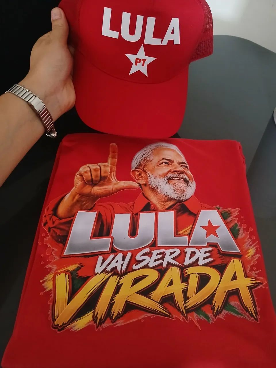 Camisa e Boné PT - Foto 4