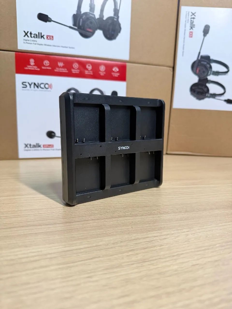 SYNCO XTalk X5 - Novo e Lacrado Kit com 5 intercomunicador  - Foto 4