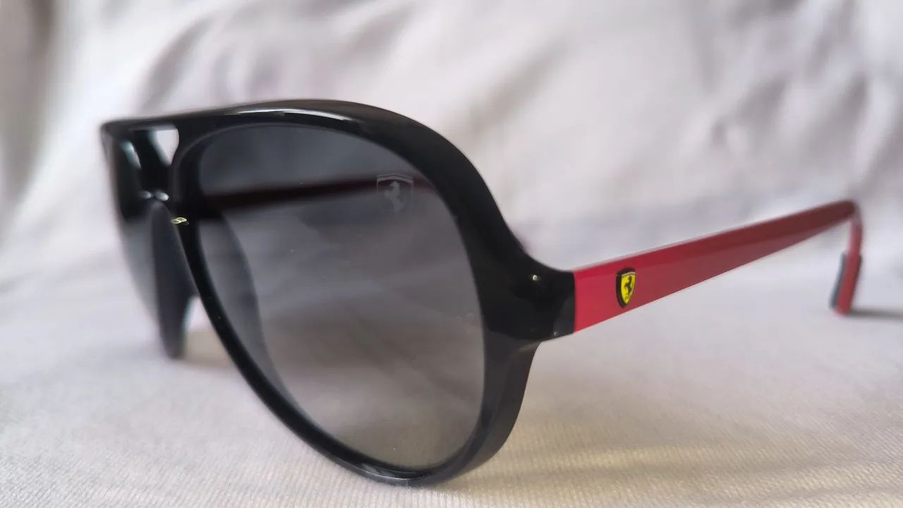 Óculos de sol Ray-ban Scuderia Ferrari Original - Foto 3