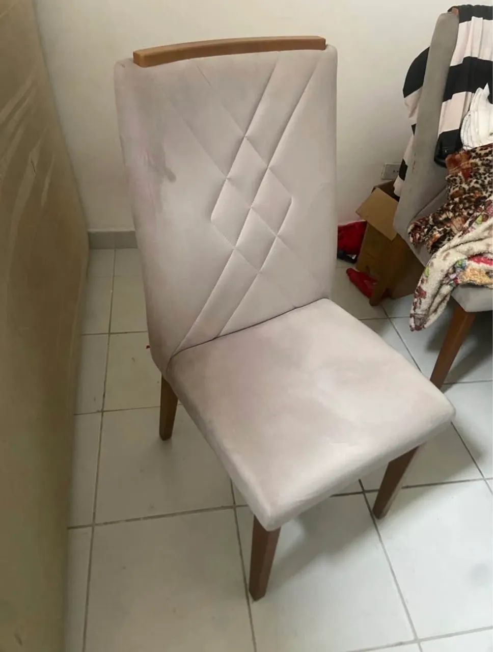 Mesa Madeira Maciça e Vidro Temperado - Foto 5