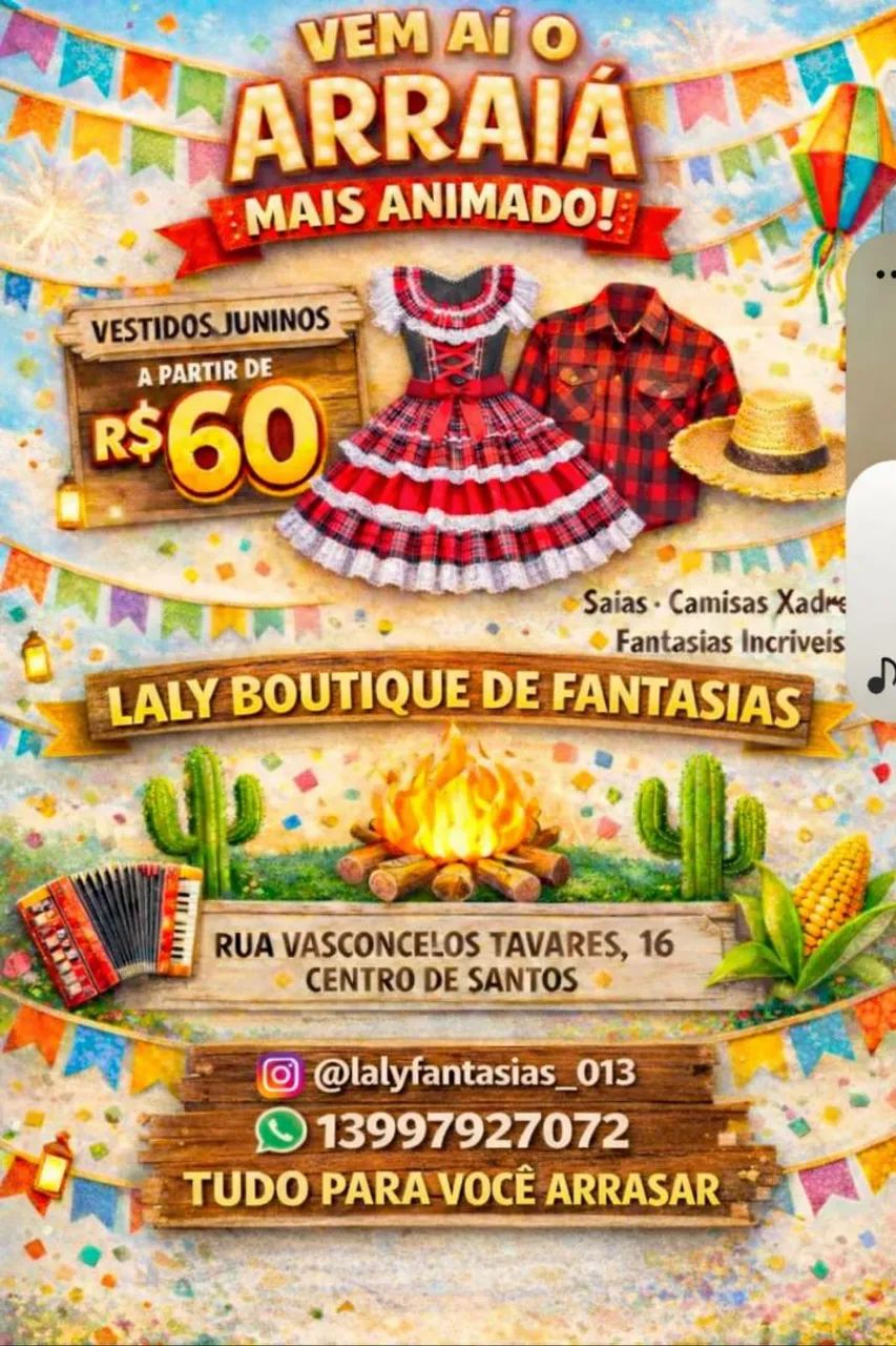 Saia e vestidos caipira  - Foto 2