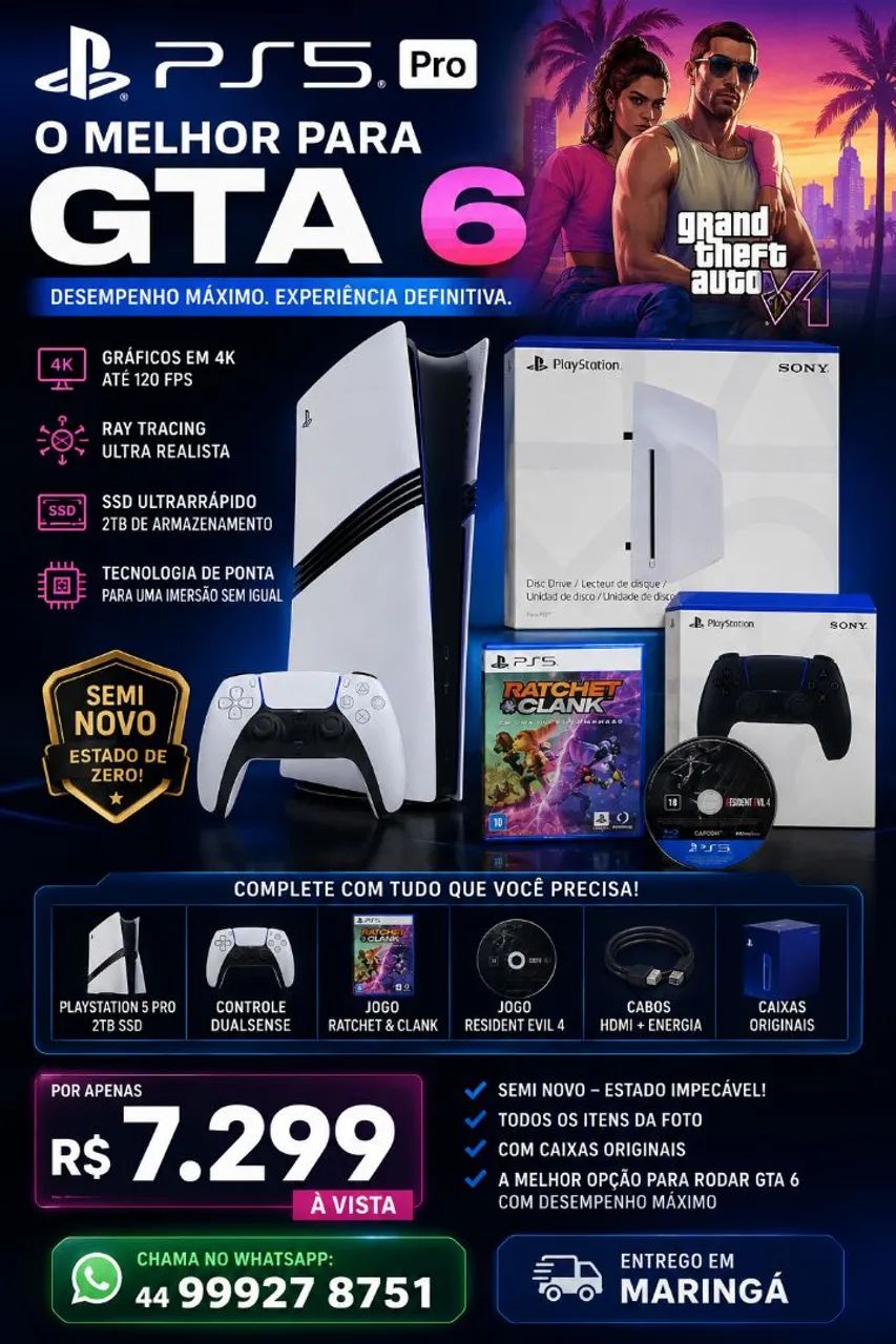 Ps5 pro completo