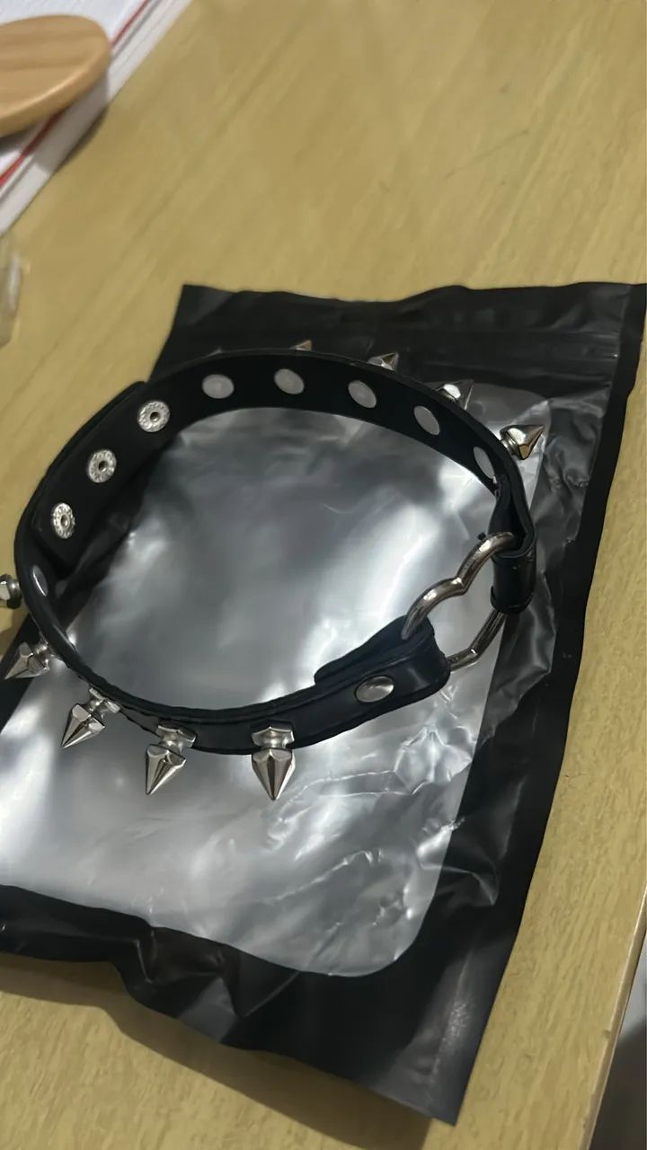 Choker em couro  - Foto 5