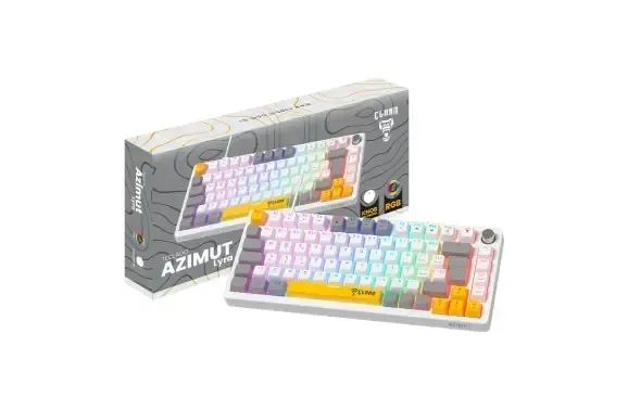 TECLADO GAMER MECÂNICO - CLANM *LANÇAMENTO - Foto 4