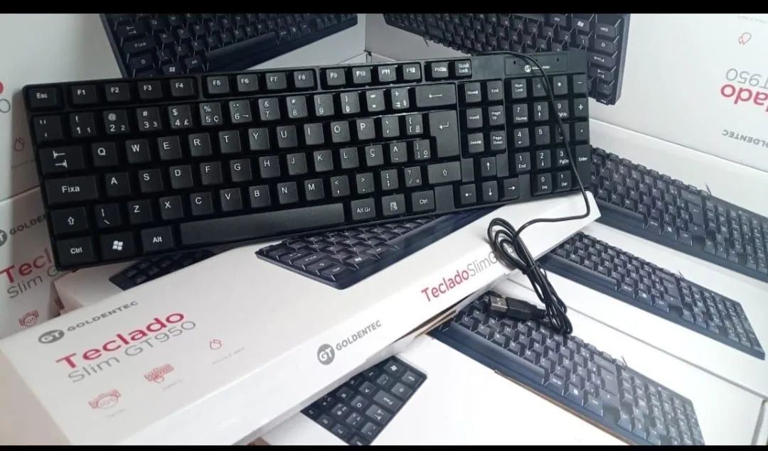 Teclado Slim com Fio 950 ABNT2 | GT - Foto 2