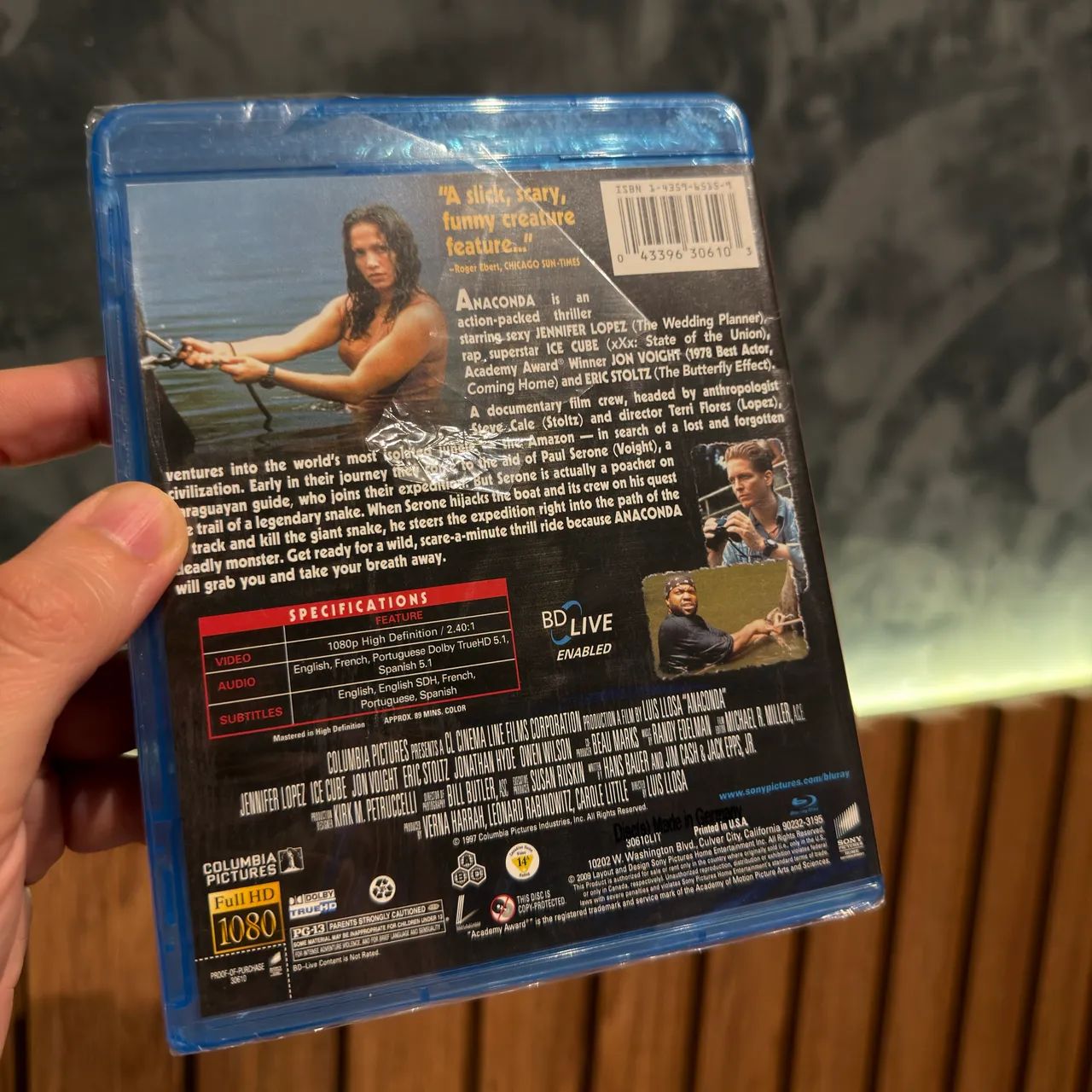 Bluray Anaconda Dublado Lacrado - Foto 2