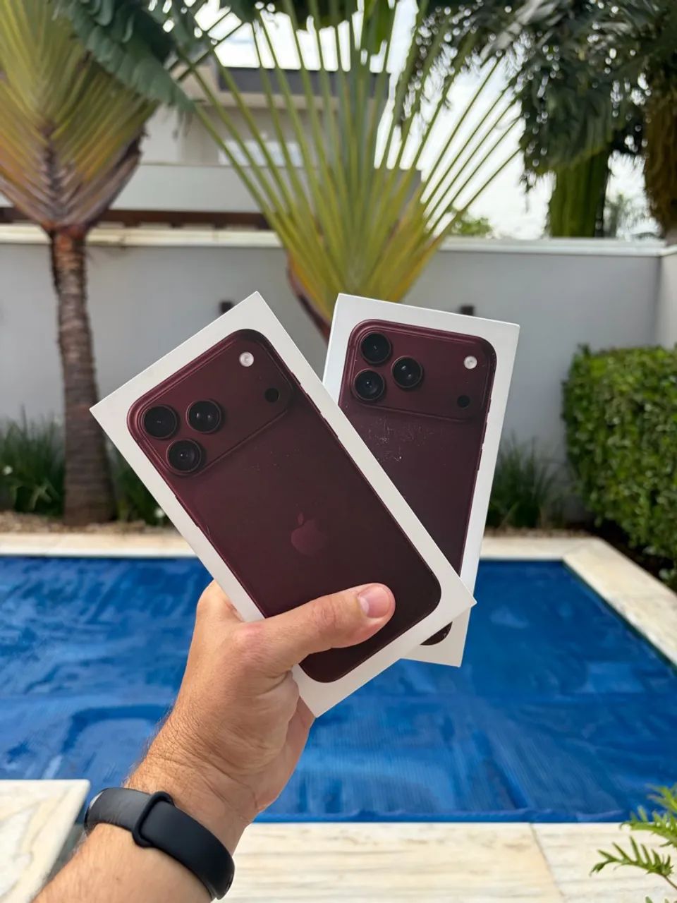 iPhone 18 Pro Max 256gb bordo lacrado 