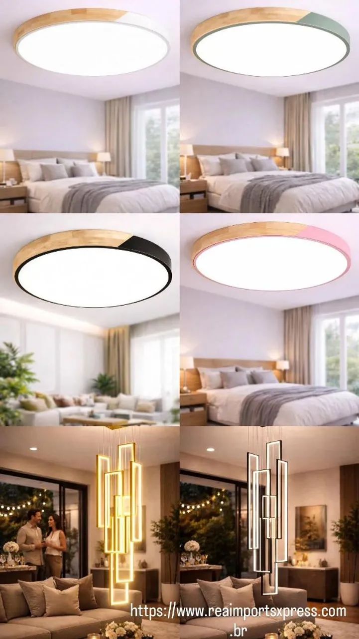 Luminárias lustres  led (atacado e varejo) - Foto 4