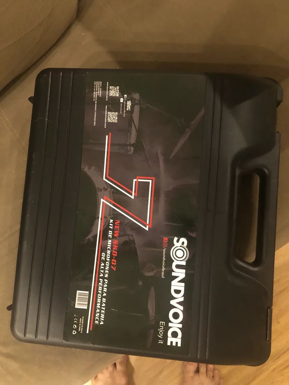 Microfone de bateria 