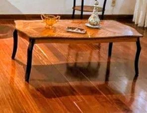 MESA DE CENTRO RETANGULAR  ESTILO LUIZ XV - Foto 5