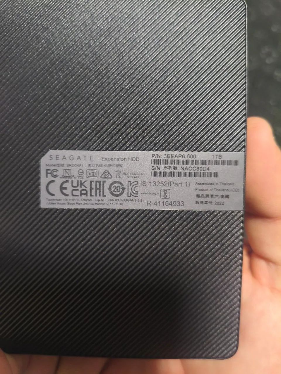 HD externo Seagate 1TB - Armazenamento - Jardim Miranda D'Aviz
