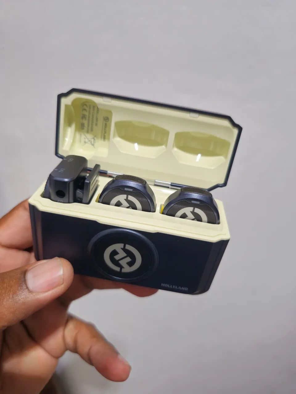 Microfone de lapela Hollyland lark m2 