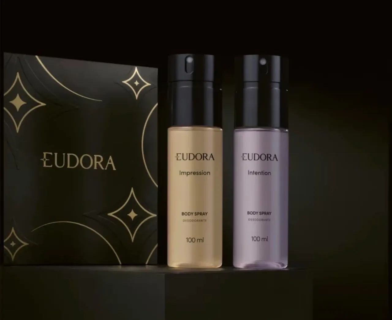 Combo body spray Eudora Masculino 