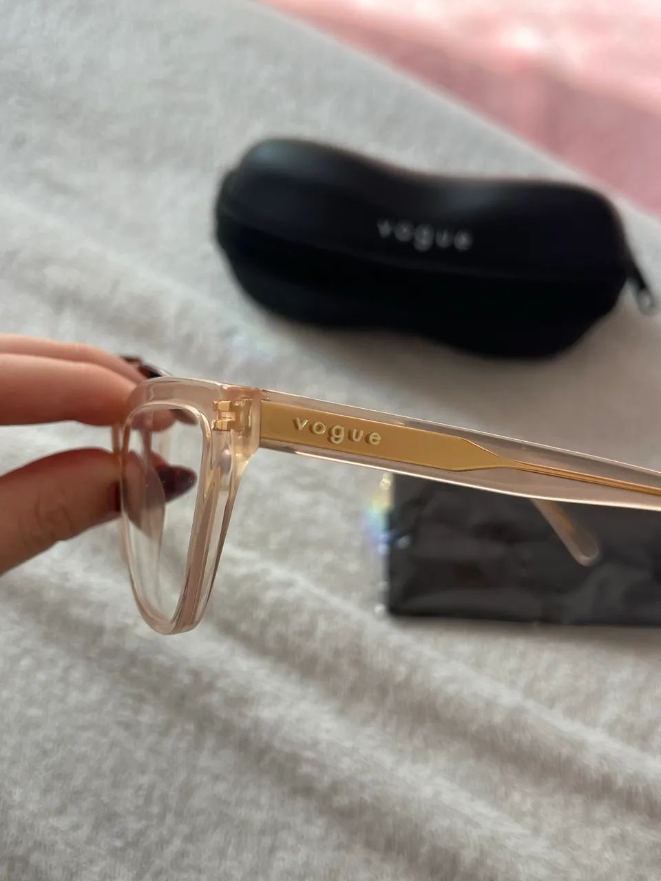 Óculos de Acetato Vogue Hailey - Foto 4