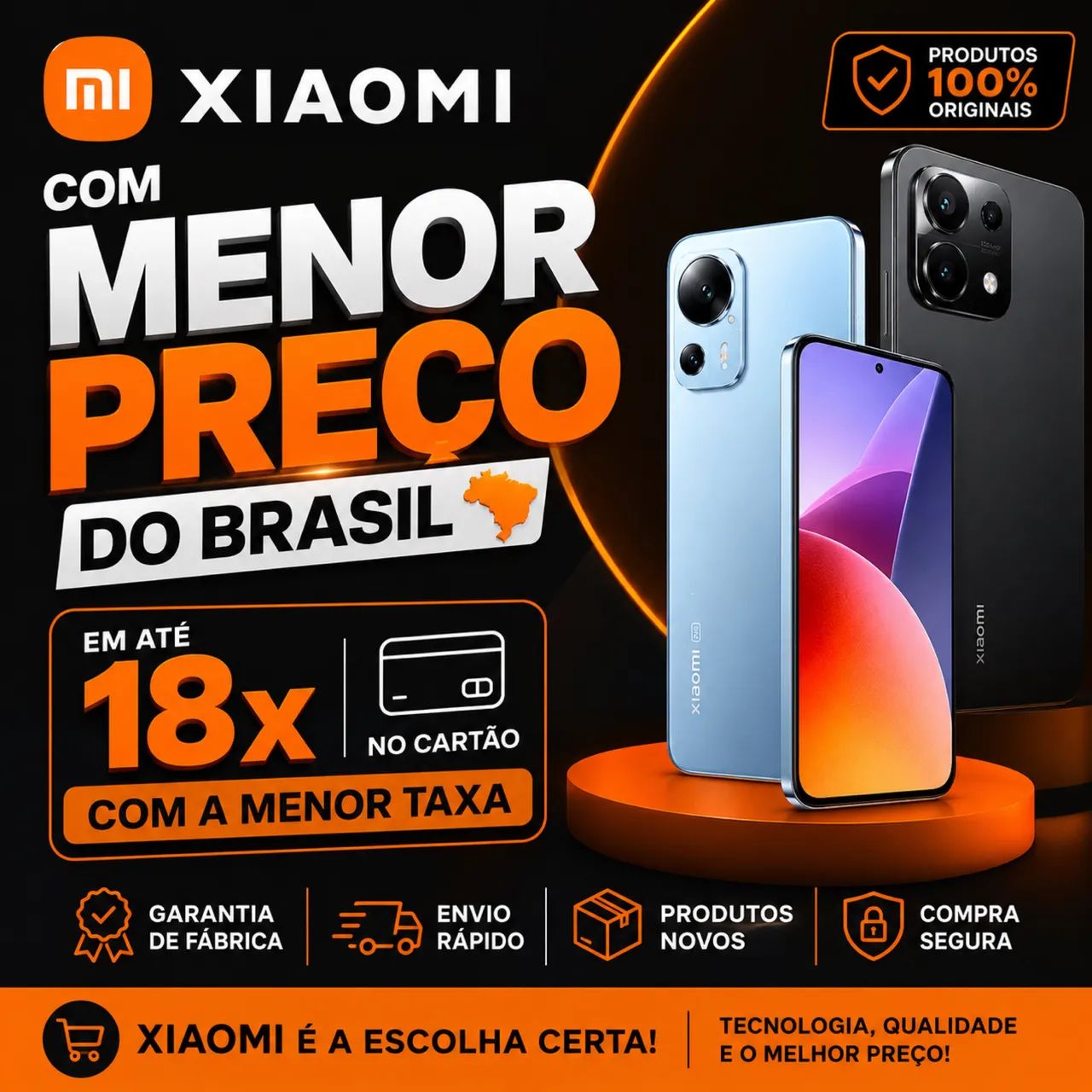 TODOS MODELO DE XIAOMI NA PROMOÇÃO, POCO, NOTE E REDMI. LOJA NO RIOMAR