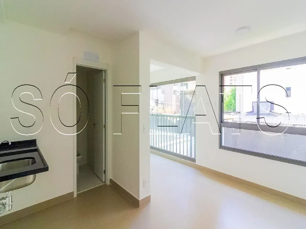 Studio 23m² com Suíte e Varanda no Brooklin, a Minutos do Metrô Campo Belo