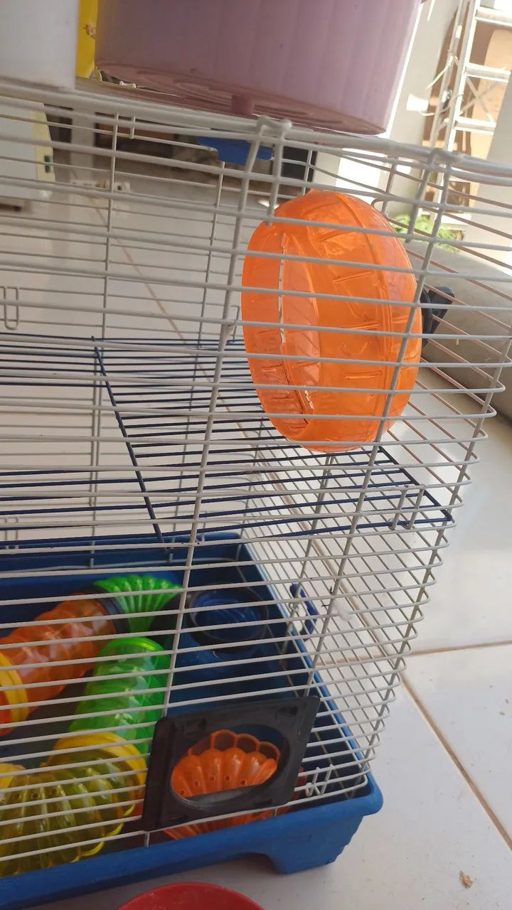 Gaiola para Hamster, Chinchila e Semelhantes - Completa  - Foto 2