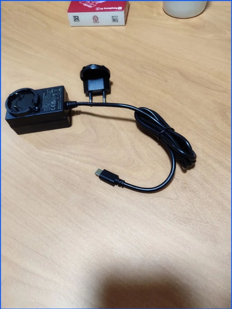 Fonte 27W USB-C para Raspberry Pi 5, ideal para suas necessidades. Sem uso - Foto 3