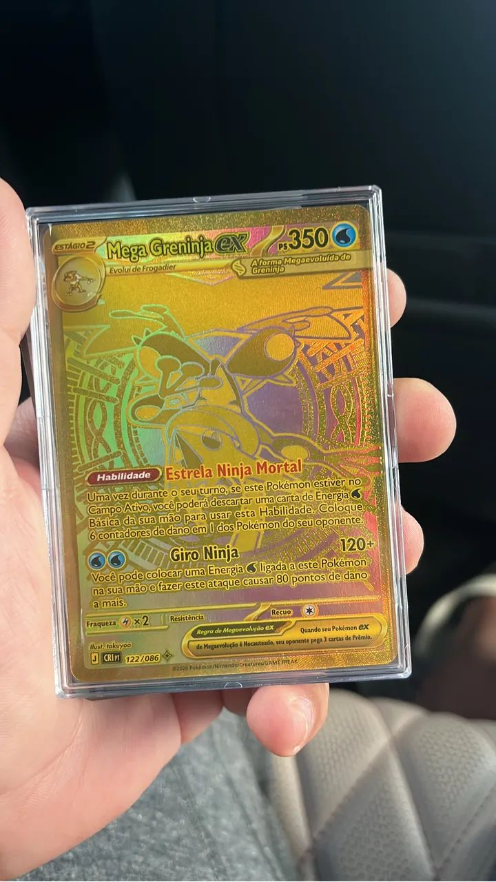 Mega greninja dourado  - Foto 4
