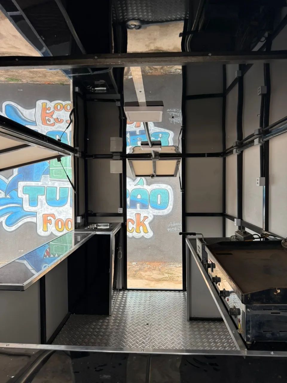 Food truck trailer  - Foto 2