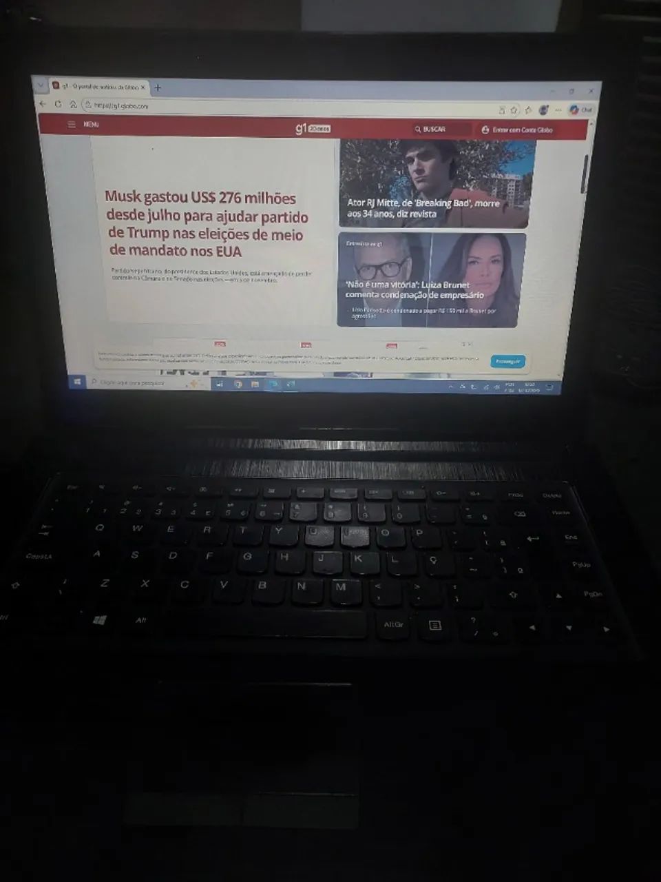Notebook Lenovo com Windows 10 (LEIA A DESCRIÇÃO)