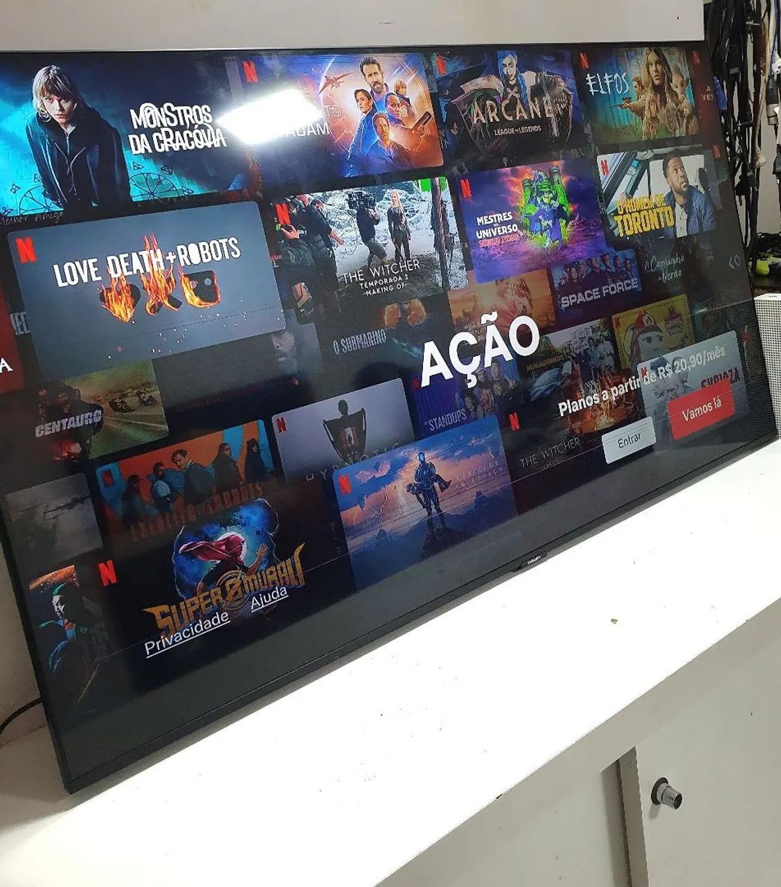 TV Samsung Smart 4K 55 Polegadas  - Foto 4
